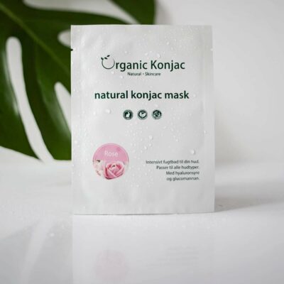 Organic Konjac Mask – Rose