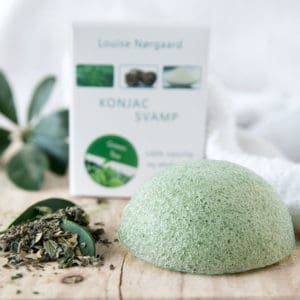 Konjac Svamp Green Tea – Allar húðtyper & anti-anging
