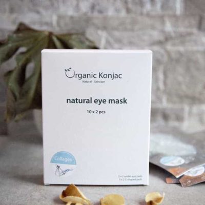 Eye Mask, Organic Konjac 10x 2 stk