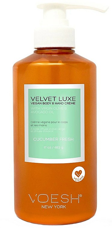 Velvet Body & handcreme Cucumber 480 ml