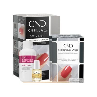 Offly Fast Remover Wrap Kit Shellac, CND