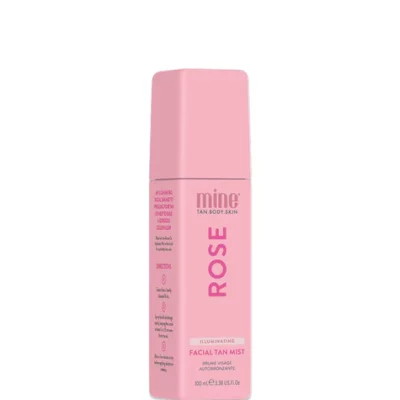 Minetan – Illuminating facial tan mist, Rose (100 ml)